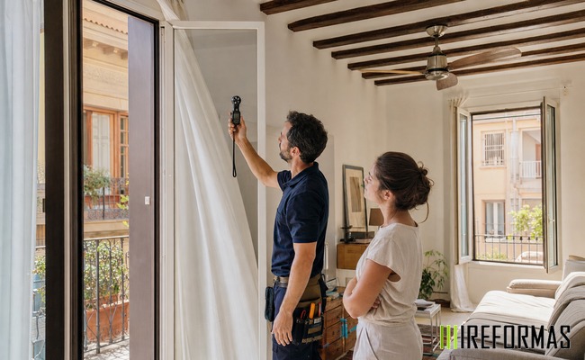 Ventilación cruzada para refrescar una vivienda reformada