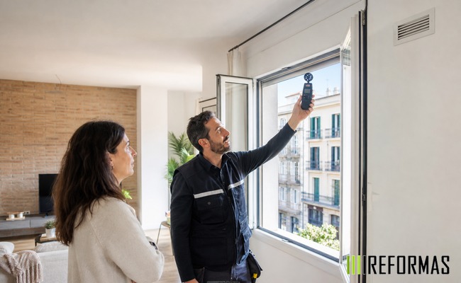 Ventilación en reformas para mejorar la calidad del aire interior
