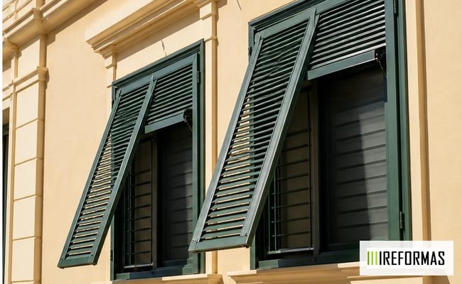 Persianas exteriores para controlar el sol en verano persianas exteriores orientables para reducir calor en vivienda